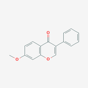 molecular formula C16H12O3 B190368 7-甲氧基异黄酮 CAS No. 1621-56-3