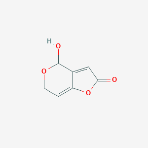 molecular formula C7H6O4 B190374 Patulin CAS No. 149-29-1
