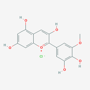 molecular formula C16H13O7·Cl B190375 Petunidin chloride CAS No. 1429-30-7