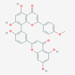 molecular formula C31H20O10 B190378 罗汉松黄酮 A CAS No. 22136-74-9
