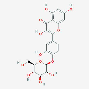 molecular formula C21H20O12 B190383 Spiraeoside CAS No. 20229-56-5