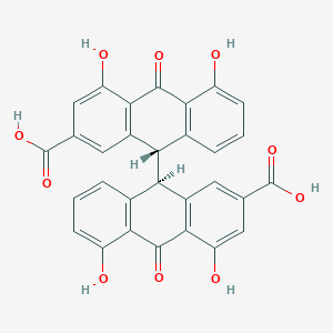 molecular formula C30H18O10 B190397 Sennidin B CAS No. 517-44-2