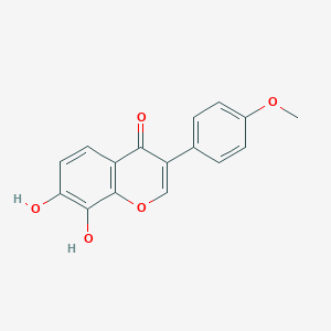molecular formula C16H12O5 B190402 7,8-Dihydroxy-4'-methoxyisoflavone CAS No. 37816-19-6