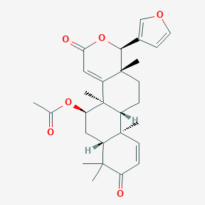 molecular formula C28H34O6 B190417 Deoxygedunin CAS No. 21963-95-1