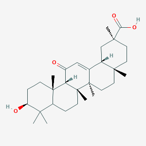 molecular formula C30H46O4 B190424 18alpha-Glycyrrhetinic acid CAS No. 1449-05-4