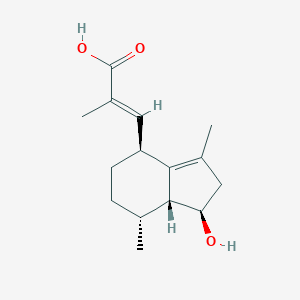 molecular formula C15H22O3 B190425 Hydroxyvalerenic acid CAS No. 1619-16-5