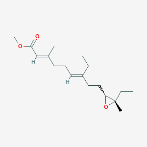molecular formula C18H30O3 B190426 Juvenile hormone I CAS No. 13804-51-8