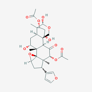 molecular formula C30H38O11 B190432 Toosendanin CAS No. 58812-37-6