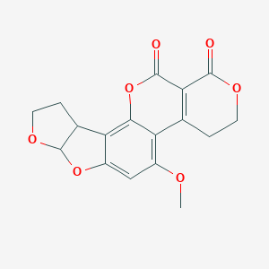 molecular formula C17H14O7 B190436 Aflatoxin G2 CAS No. 7241-98-7