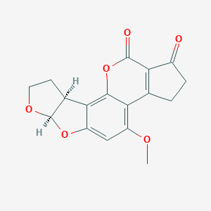 molecular formula C17H14O6 B190438 Aflatoxin B2 CAS No. 7220-81-7