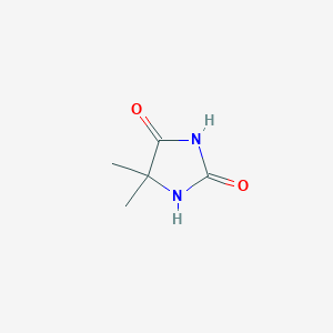 molecular formula C5H8N2O2 B190458 5,5-二甲基乙内酰脲 CAS No. 77-71-4