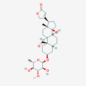 molecular formula C30H44O9 B190475 Peruvoside CAS No. 1182-87-2