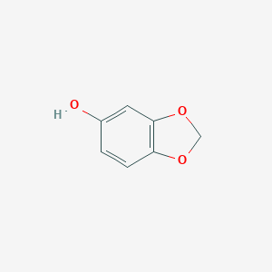 molecular formula C7H6O3 B190485 Sesamol CAS No. 533-31-3