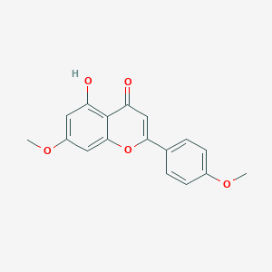 molecular formula C17H14O5 B190501 5-Hydroxy-7,4'-dimethoxyflavone CAS No. 5128-44-9