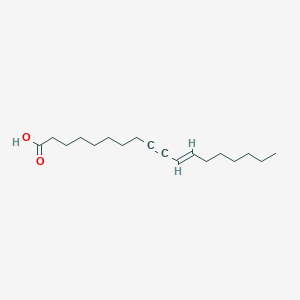 molecular formula C18H30O2 B190508 Ximenynic acid CAS No. 557-58-4