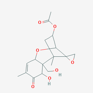 molecular formula C17H22O7 B190510 3-Acetyldeoxynivalenol CAS No. 50722-38-8