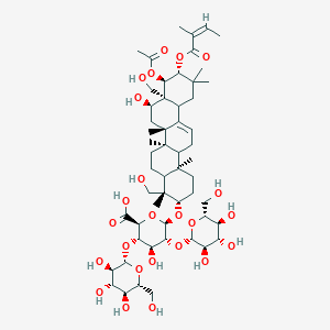 molecular formula C55H86O24 B190518 Escin CAS No. 11072-93-8