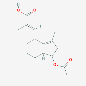 molecular formula C17H24O4 B190520 Acetoxyvalerensre CAS No. 81397-67-3