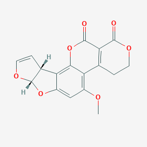 molecular formula C17H12O7 B190526 Aflatoxin G1 CAS No. 1165-39-5