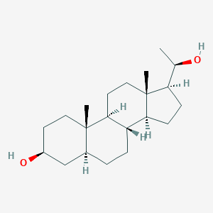 molecular formula C21H36O2 B190540 Allopregnane-3beta,20beta-diol CAS No. 516-53-0
