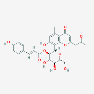 molecular formula C28H28O11 B190548 Aloeresin A CAS No. 74545-79-2