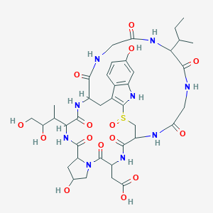 molecular formula C39H53N9O15S B190557 beta-Amanitin CAS No. 21150-22-1