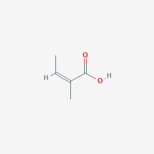 molecular formula C5H8O2 B190581 Angelic acid CAS No. 565-63-9