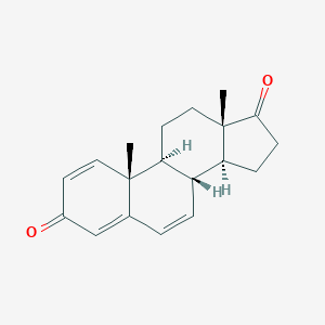 molecular formula C19H22O2 B190583 Androsta-1,4,6-triene-3,17-dione CAS No. 633-35-2