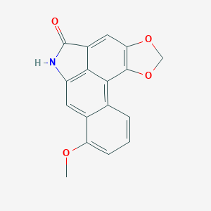 molecular formula C17H11NO4 B190612 Aristolactam CAS No. 13395-02-3