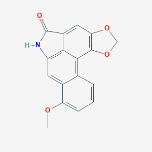 molecular formula C17H11NO4 B190612 Aristololactam CAS No. 13395-02-3