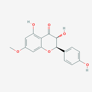molecular formula C16H14O6 B190615 3,4',5-Trihydroxy-7-methoxyflavanone CAS No. 37971-69-0