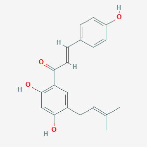 molecular formula C20H20O4 B190645 Bavachalcone CAS No. 28448-85-3