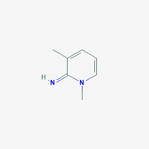 molecular formula C7H10N2 B019065 1,3-Dimethylpyridin-2(1H)-imine CAS No. 107971-05-1