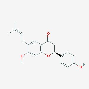 molecular formula C21H22O4 B190651 Bavachinin CAS No. 19879-30-2