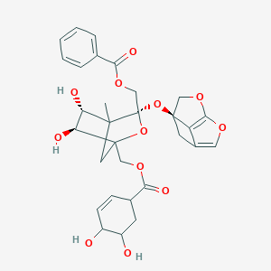 molecular formula C30H32O12 B190653 Benzoylpaeoniflorin CAS No. 38642-49-8