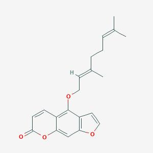 molecular formula C21H22O4 B190657 Bergamottin CAS No. 7380-40-7