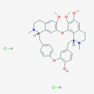 molecular formula C37H40N2O6·2(HCl) B190661 Berbamine dihydrochloride CAS No. 6078-17-7
