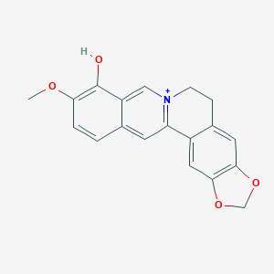 molecular formula C19H16NO4+ B190662 Berberrubine CAS No. 17388-19-1