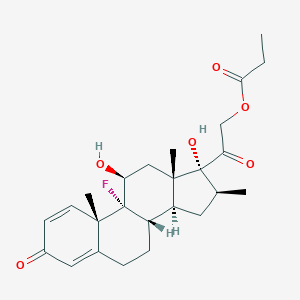 molecular formula C25H33FO6 B190666 Betamethasone 21-Propionate CAS No. 75883-07-7
