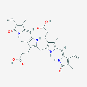 molecular formula C33H36N4O6 B190676 胆红素 CAS No. 635-65-4