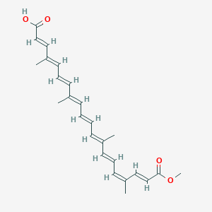 molecular formula C25H30O4 B190684 Bixin CAS No. 6983-79-5