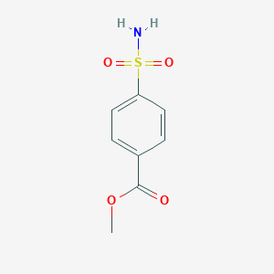 molecular formula C8H9NO4S B019069 Methyl 4-sulfamoylbenzoate CAS No. 22808-73-7