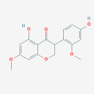 molecular formula C17H16O6 B190714 Cajanol CAS No. 61020-70-0
