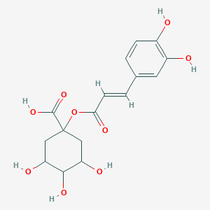 molecular formula C16H18O9 B190715 1-Caffeoylquinic acid CAS No. 1241-87-8