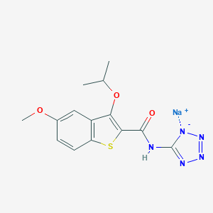 molecular formula C14H14N5NaO3S B019072 CI-959 CAS No. 104795-68-8