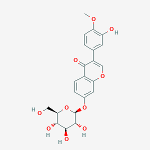 molecular formula C22H22O10 B190720 Calycosin 7-O-glucoside CAS No. 20633-67-4
