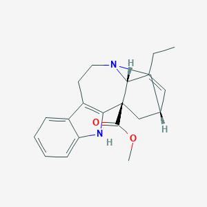 molecular formula C21H24N2O2 B190766 长春碱 CAS No. 2468-21-5