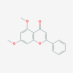 molecular formula C17H14O4 B190784 5,7-Dimethoxyflavone CAS No. 21392-57-4
