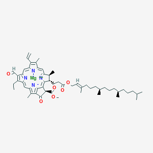 molecular formula C55H70MgN4O6 B190789 Chlorophyll B CAS No. 519-62-0