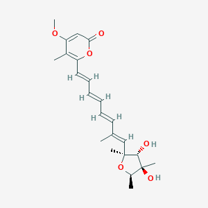 molecular formula C23H30O6 B190807 柠檬绿青霉素 CAS No. 25425-12-1